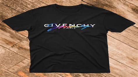 givenchy black and white flag t shirt|Givenchy t shirt size chart.